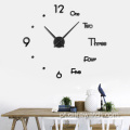 2021 Relógio de adesivo acrílico de luxo Decoração de casa Horloge Big DIY 3D Digital para casa de parede Sstickers Relógios de design modernos relógios de parede Hor